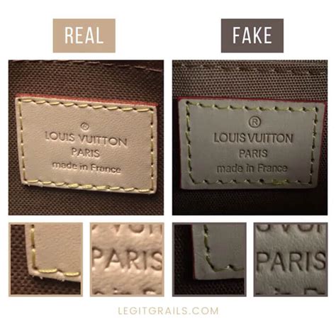 fake louis vuitton vs real does this hurt the brand|authentic louis vuitton label.